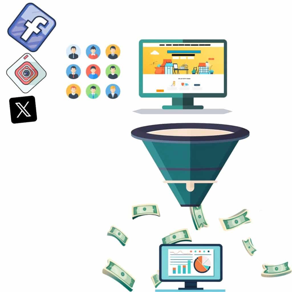 embudo de ventas exitoso, llega a la conversion con ayuda del marketing digital